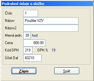 1. Podvojné účtovníctvo - Účtovanie vyšlých faktúr s pripojeným dodacím alebo zákazkovým listom Doplnenie parametrov a číselníkov Zmena parametrov Služby/Konfigurácia programu/parametre programu