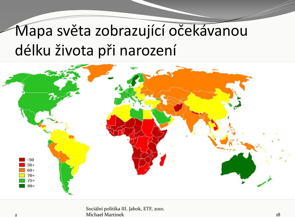 očekávanou délku