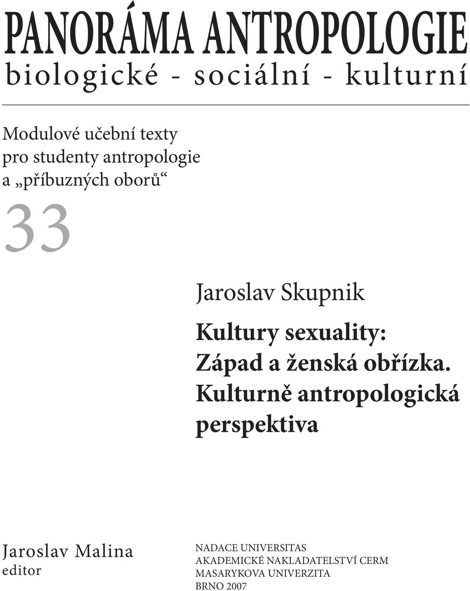 Západ a ženská obřízka.