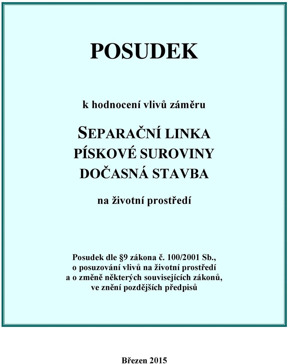 100/2001 Sb.