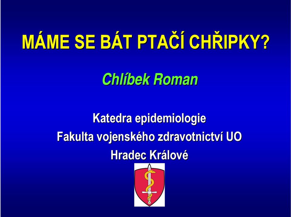 Chlíbek Roman Katedra