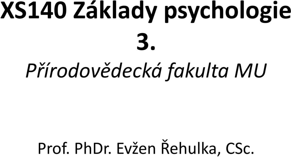 Přírodovědecká