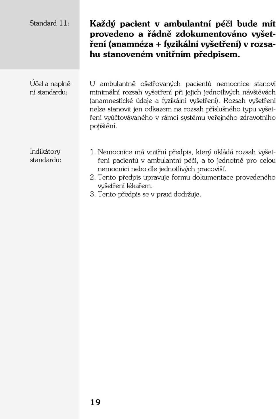 Rozsah vyšetření nelze stanovit jen odkazem na rozsah příslušného typu vyšetření vyúčtovávaného v rámci systému veřejného zdravotního pojištění. 1.