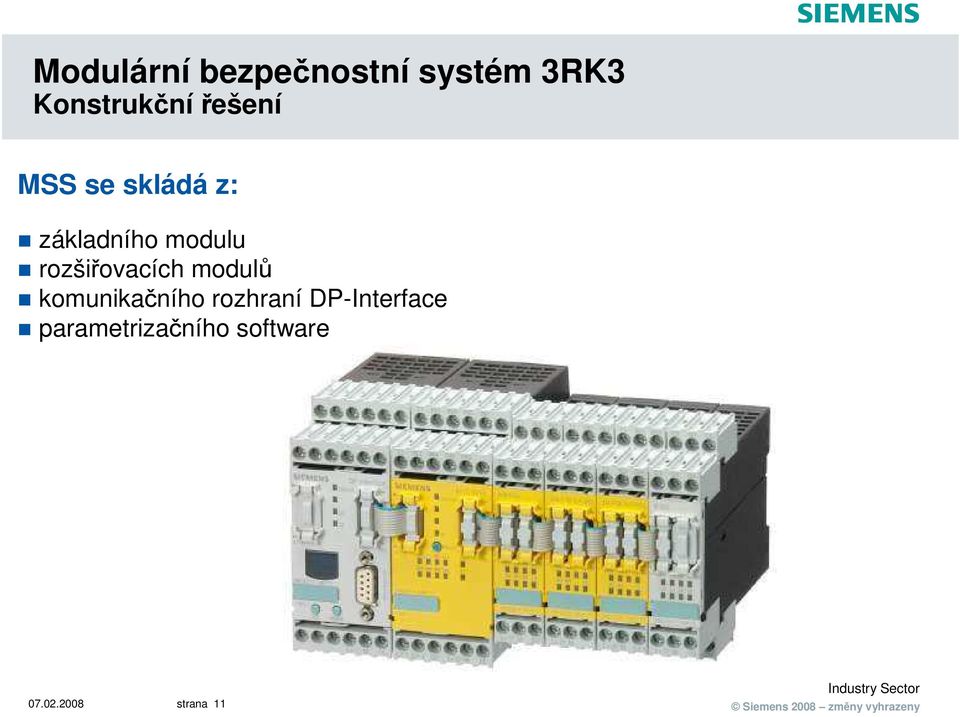 rozhraní DP-Interface parametrizačního