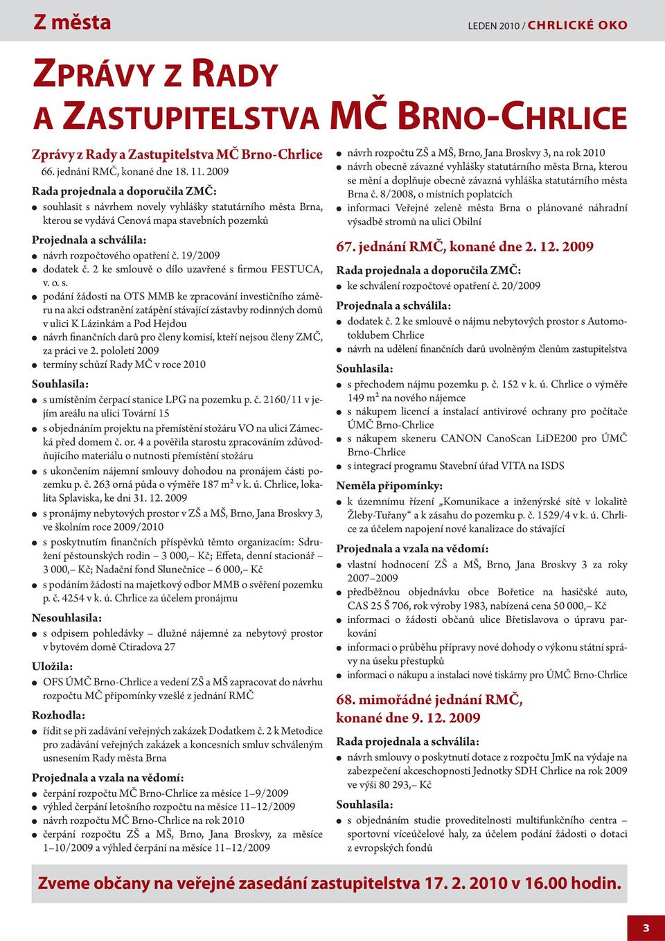 č. 19/2009 dodatek č. 2 ke sm