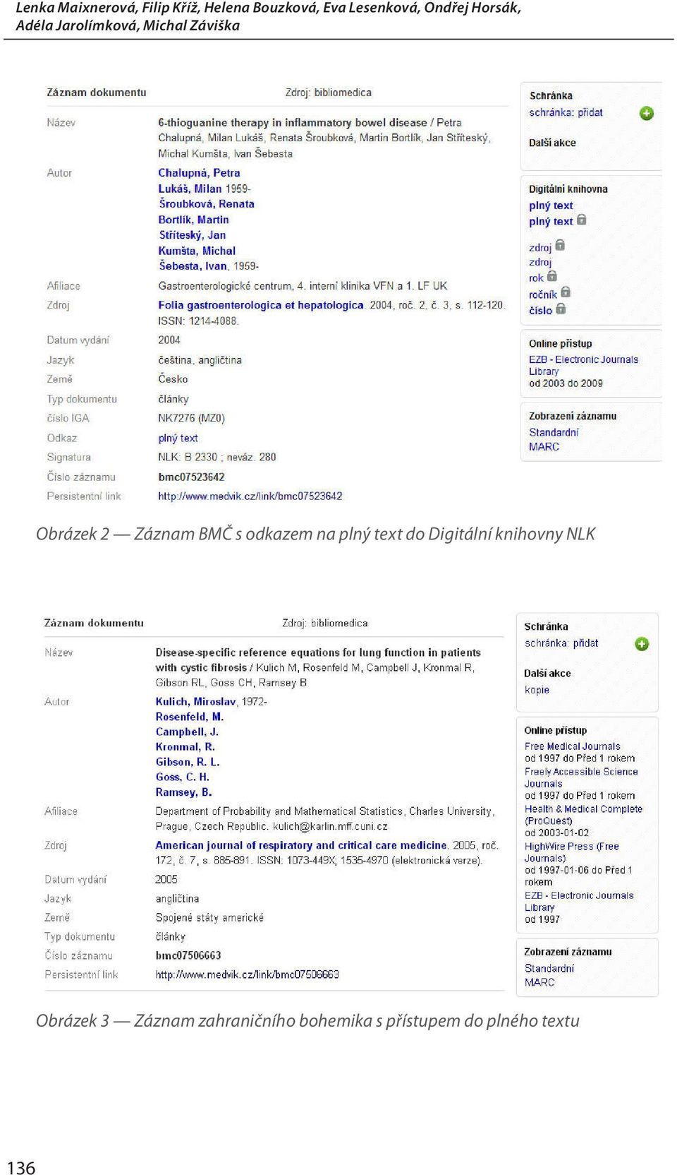 Záznam BMČ s odkazem na plný text do Digitální knihovny NLK
