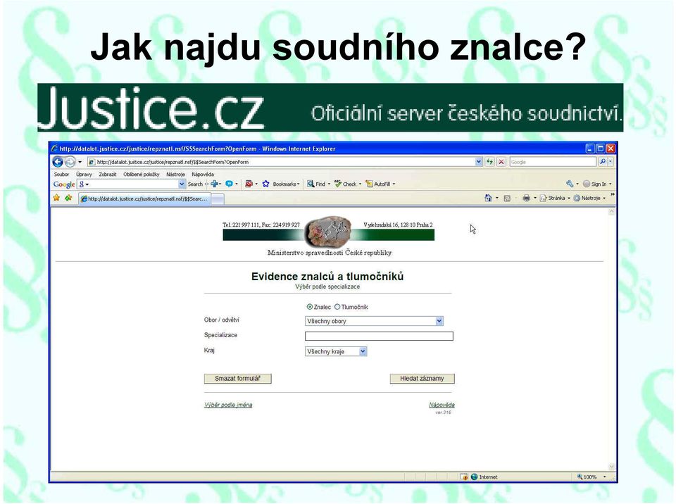 znalce?