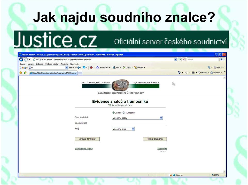 znalce?