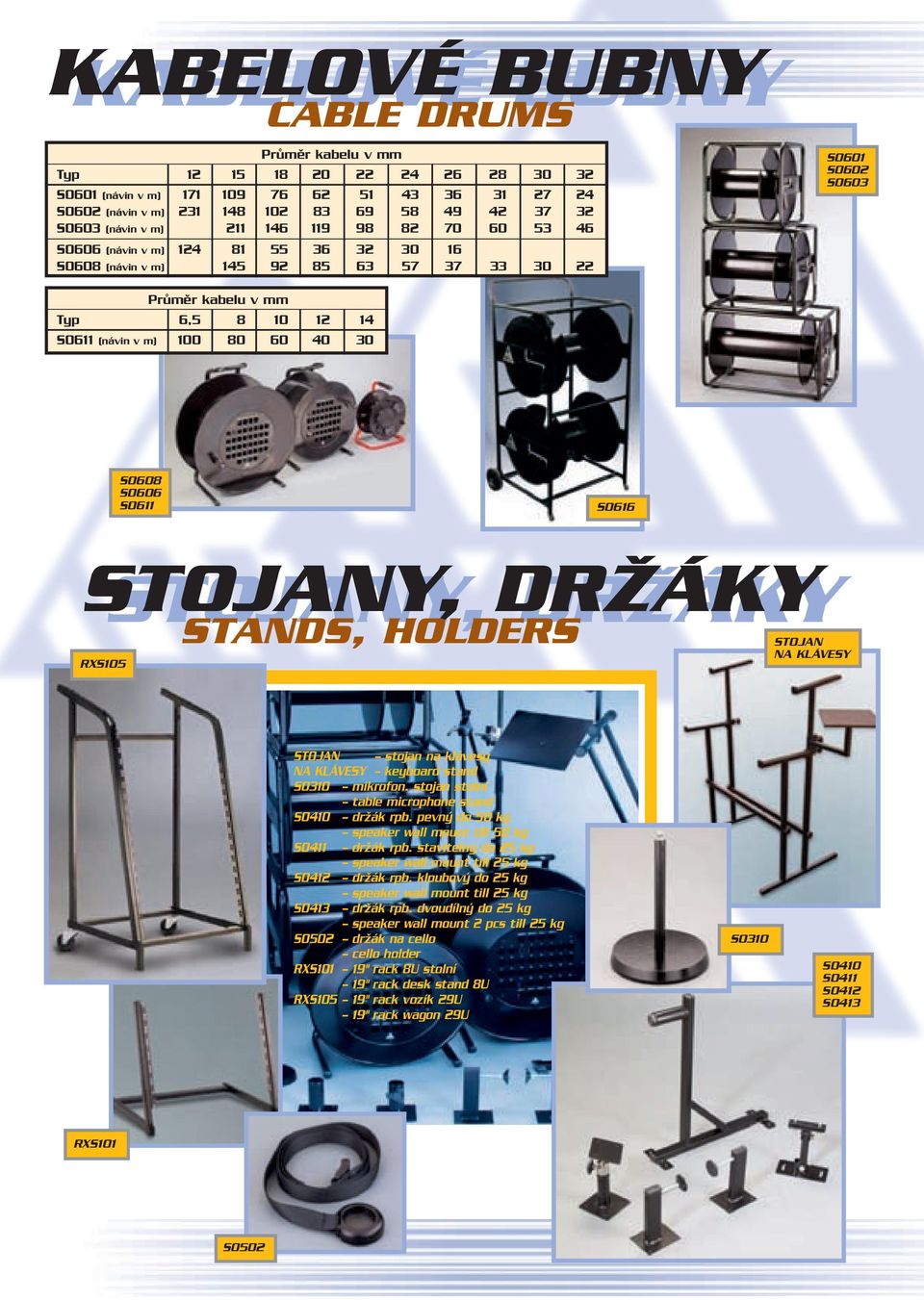 40 30 S0608 S0606 S0611 S0616 STOJANY, DRŽÁKY RXS105 STANDS, HOLDERS STOJAN NA KLÁVESY STOJAN stojan na klávesy NA KLÁVESY keyboard stand SO310 mikrofon.