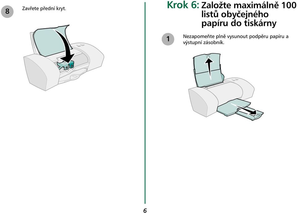 obyčejného papíru do tiskárny 1