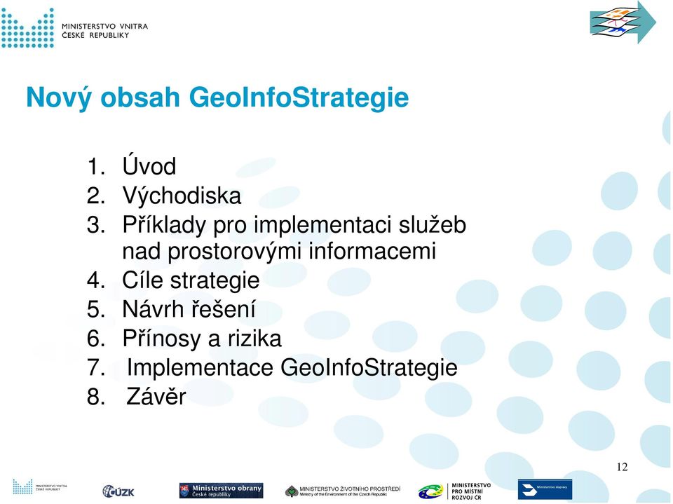 informacemi 4. Cíle strategie 5. Návrh řešení 6.