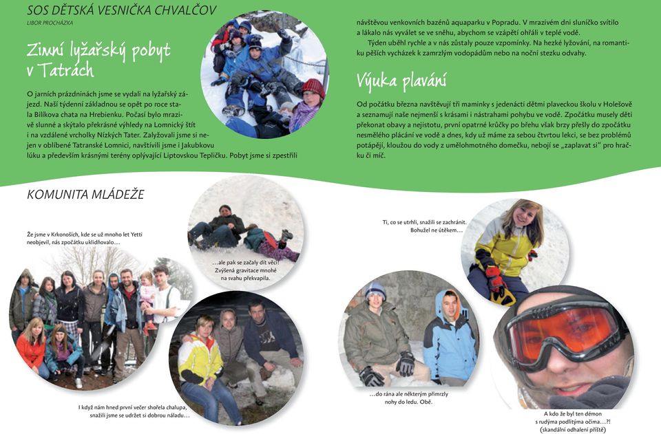 Zalyžovali jsme si nejen v oblíbené Tatranské Lomnici, navštívili jsme i Jakubkovu lúku a především krásnými terény oplývající Liptovskou Tepličku.