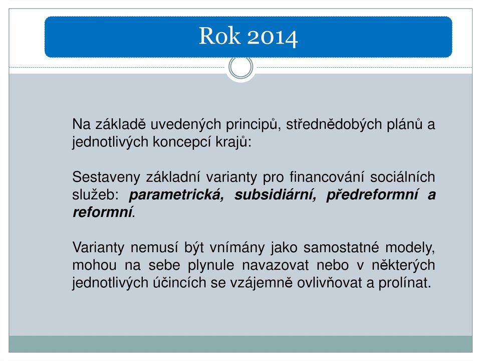 předreformní a reformní.