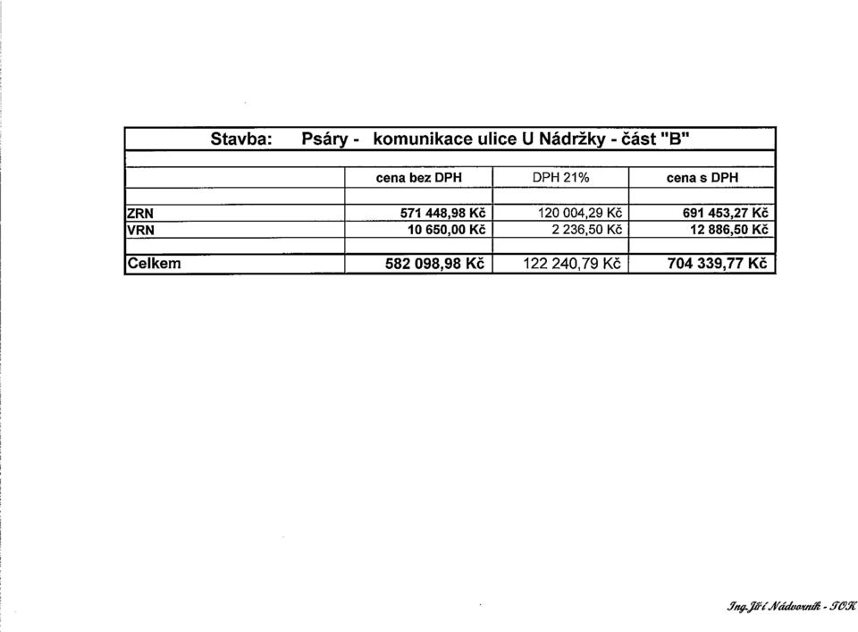 120 2 004,29 Kč 236,50 Kč 691 453,27 Kč 12 886,50 Kč Celkem