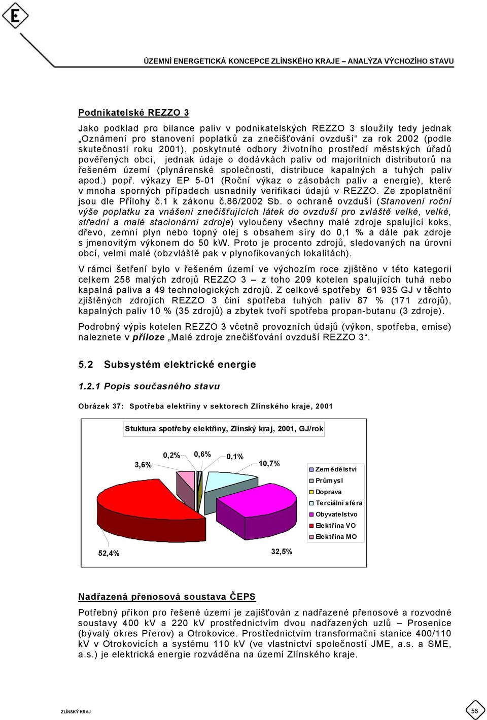 tuhých paliv apod.) popř. výkazy EP 5-01 (Roční výkaz o zásobách paliv a energie), které v mnoha sporných případech usnadnily verifikaci údajů v REZZO. Ze zpoplatnění jsou dle Přílohy č.1 k zákonu č.