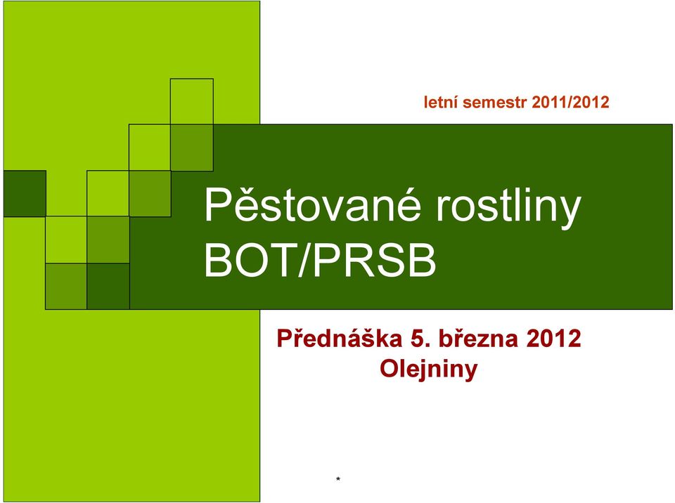 rostliny BOT/PRSB
