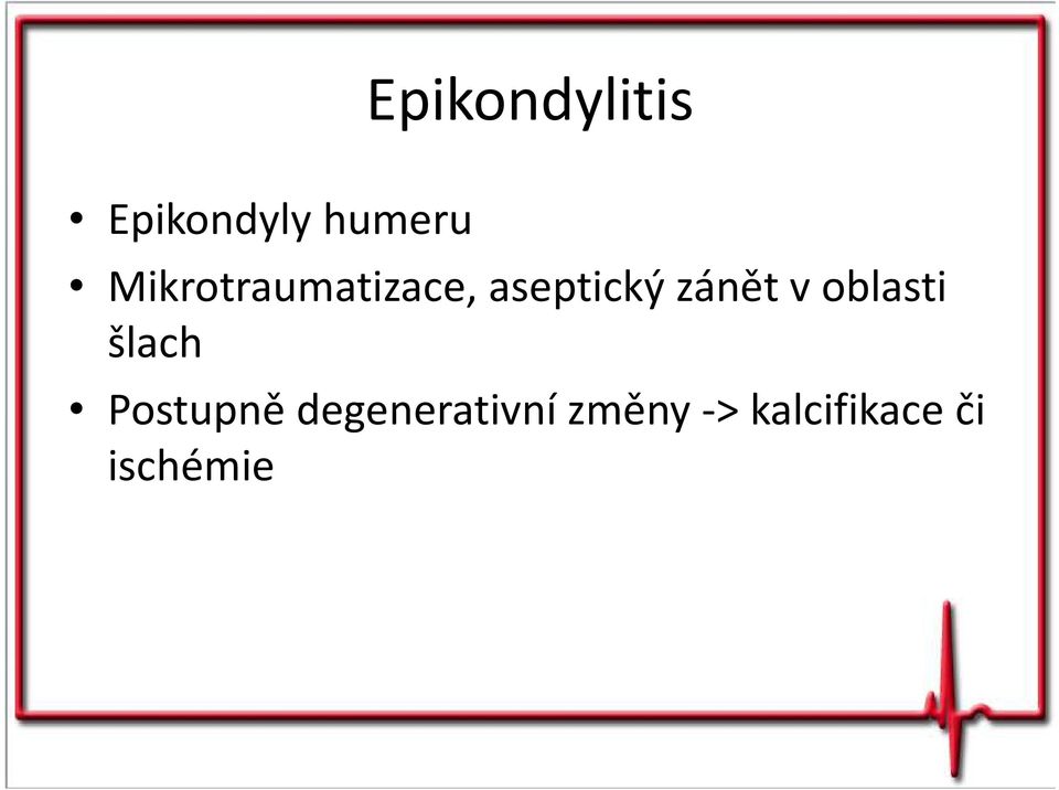 v oblasti šlach Postupně