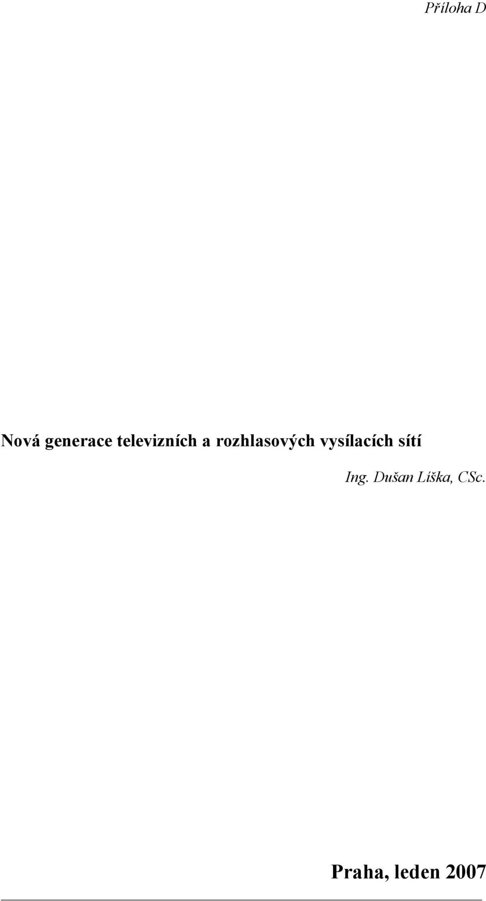 rozhlasových vysílacích