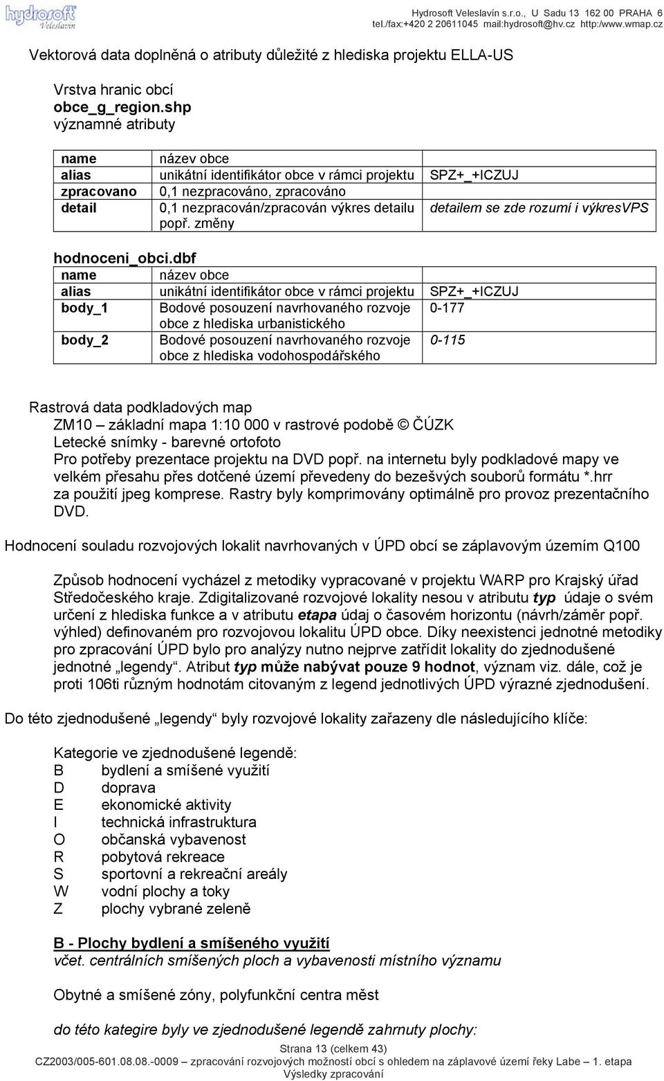 unikátní identifikátor obce v rámci projektu SPZ+_+ICZUJ zpracovano 0,1 nezpracováno, zpracováno detail 0,1 nezpracován/zpracován výkres detailu popř.