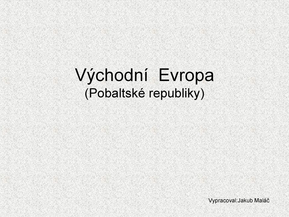 (Pobaltské