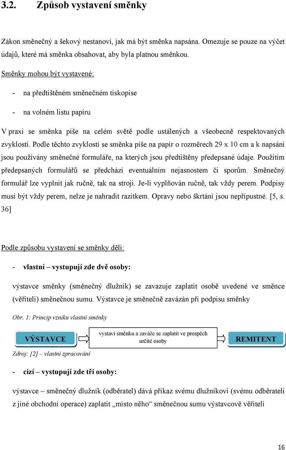 Podle těchto zvyklostí se směnka píše na papír o rozměrech 29 x 10 cm a k napsání jsou pouţívány směnečné formuláře, na kterých jsou předtištěny předepsané údaje.