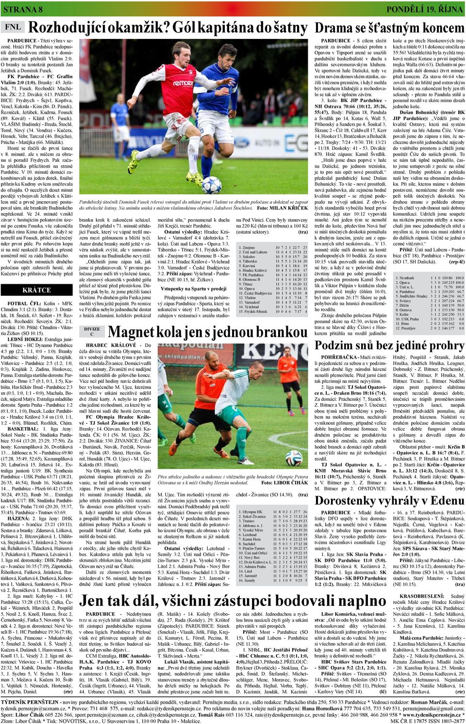 PARDU- BICE: Frydrych - Šejvl, Kopřiva, Vencl, Kakrda - Kim (86. D. Pánek), Řezníček, Jeřábek, Kudrna, Fousek (89. Kovář) - Klátil (55. Fusek). VLAŠIM: Budinský - Breda, Štochl, Toml, Nový (34.