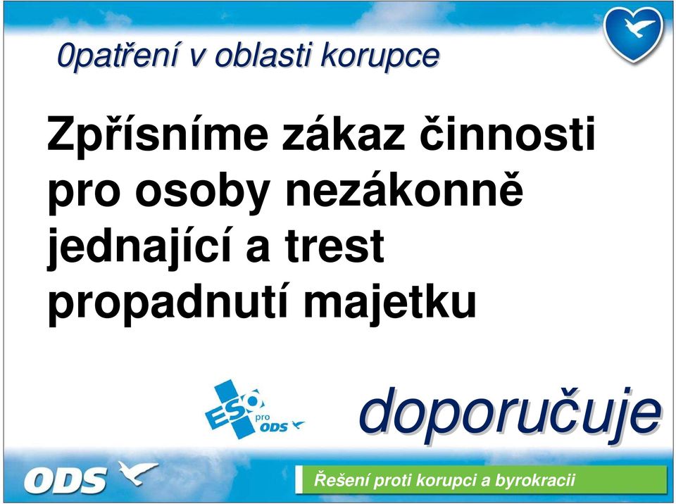 pro osoby nezákonně