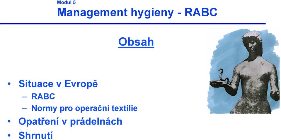 operační textilie