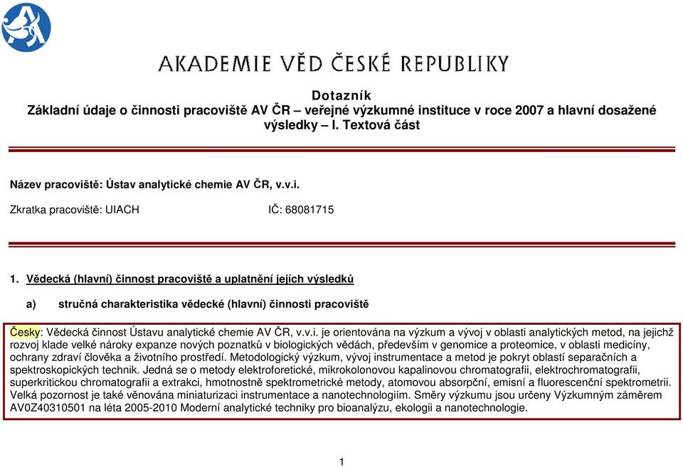 nost pracoviš