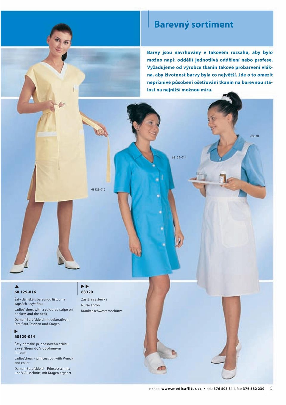 Profesní oděvy pro zdravotnictví - PDF Stažení zdarma