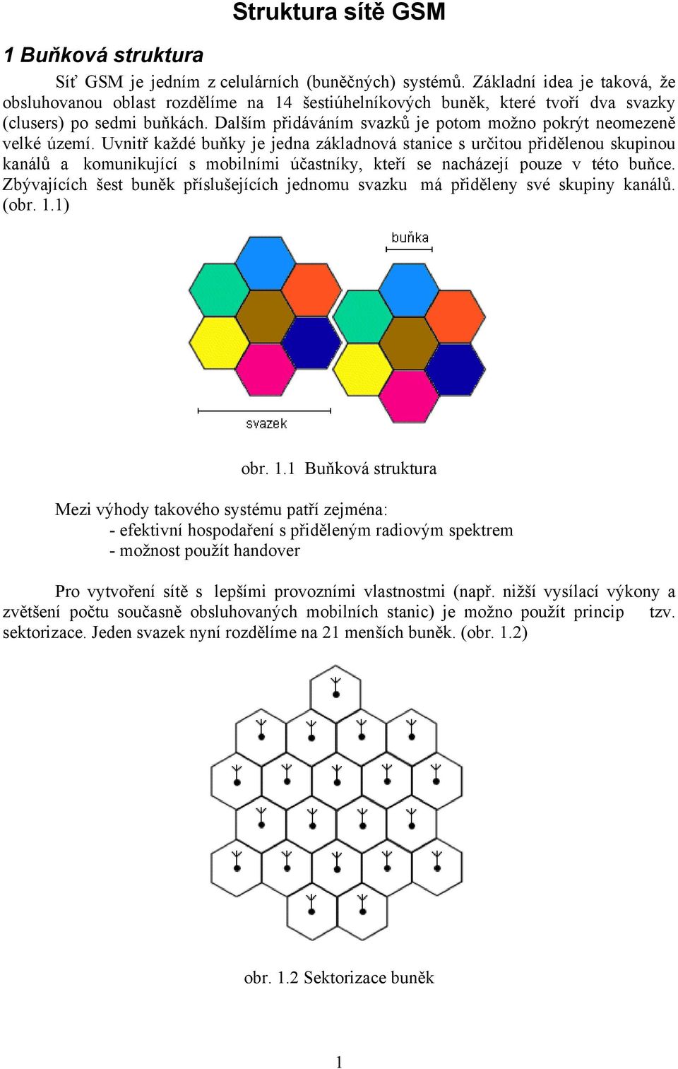 Dalším přidáváním svazků je potom možno pokrýt neomezeně velké území.