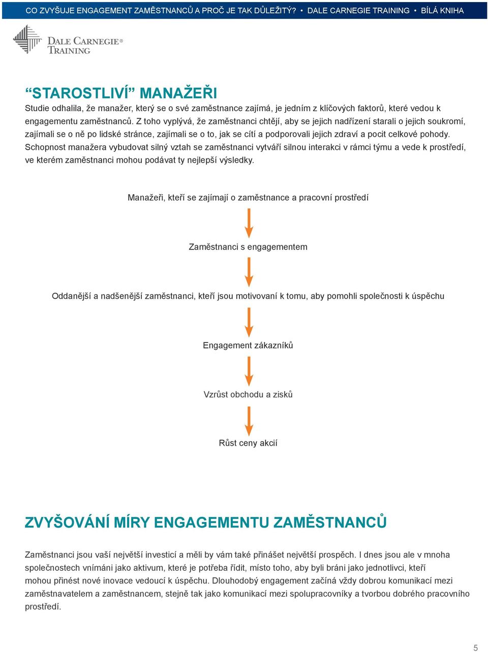 pohody. Schopnost manažera vybudovat silný vztah se zaměstnanci vytváří silnou interakci v rámci týmu a vede k prostředí, ve kterém zaměstnanci mohou podávat ty nejlepší výsledky.