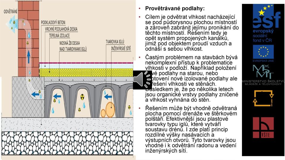 Například položení nové podlahy na starou, nebo zhotovení nové izolované podlahy ale neřešení vlhkosti ve stěnách.