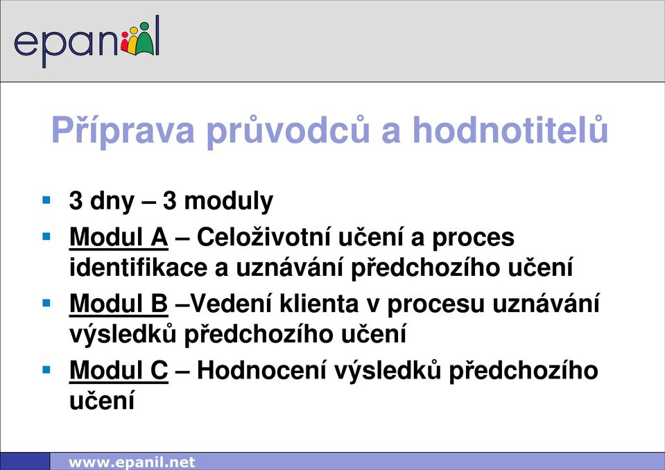 Celoživotní učení a proces identifikace a uznávání předchozího