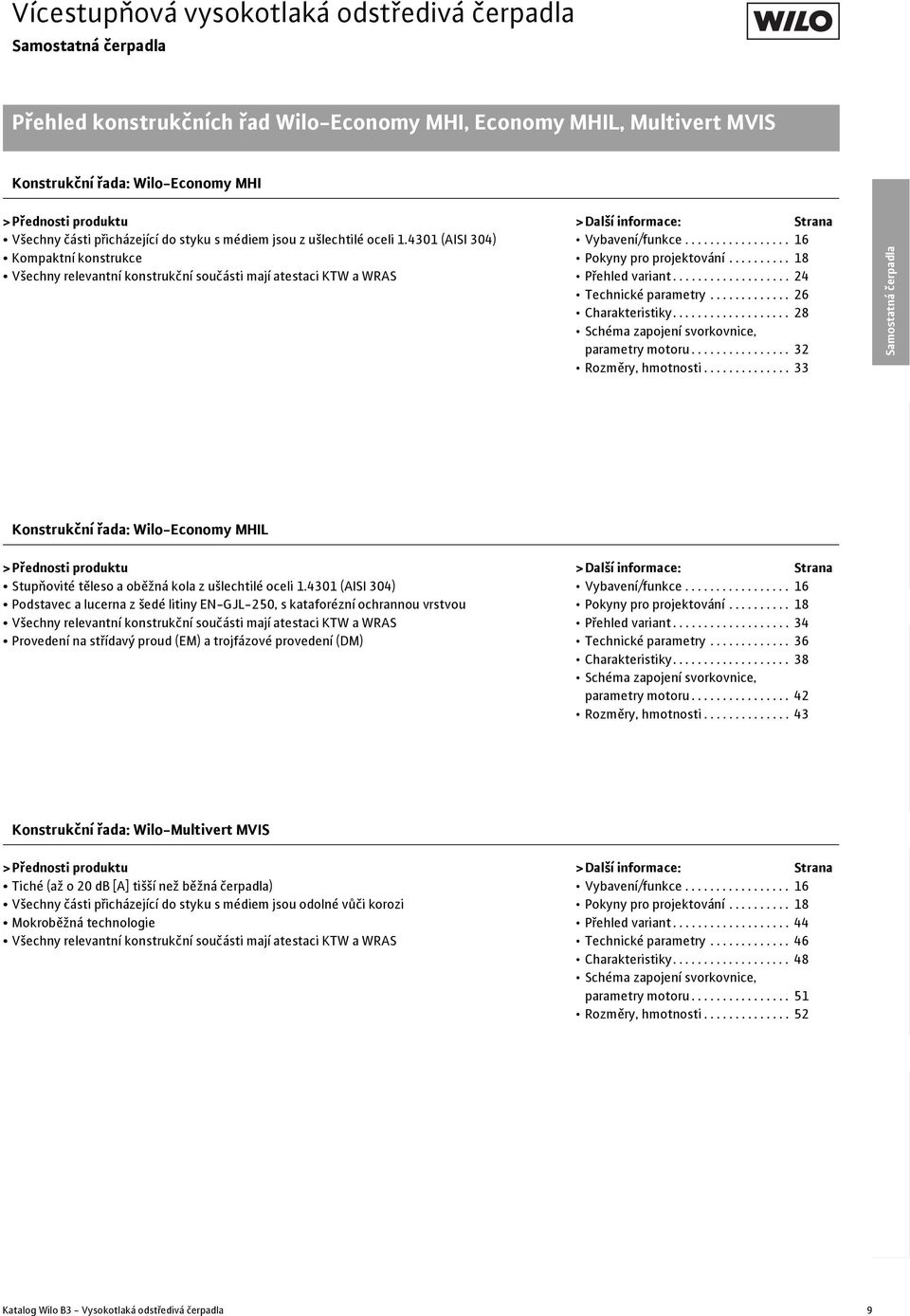 .................. Technické parametry............. Charakteristiky................... 8 Schéma zapojení svorkovnice, parametry motoru................ Rozměry, hmotnosti.