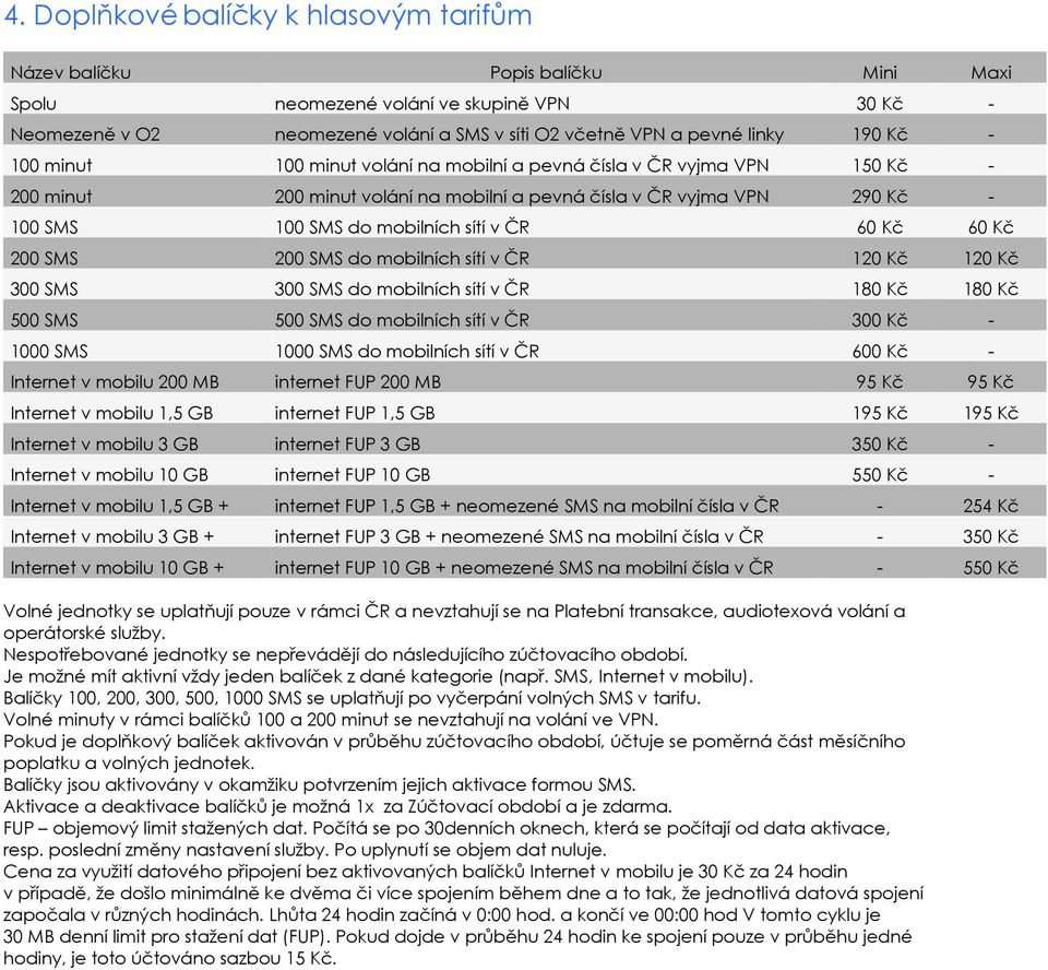 60 Kč 60 Kč 200 SMS 200 SMS do mobilních sítí v ČR 120 Kč 120 Kč 300 SMS 300 SMS do mobilních sítí v ČR 180 Kč 180 Kč 500 SMS 500 SMS do mobilních sítí v ČR 300 Kč - 1000 SMS 1000 SMS do mobilních