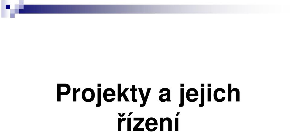 řízení