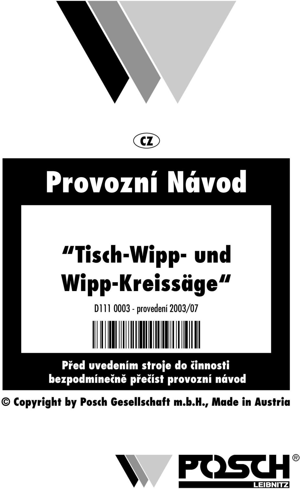 Wipp-Kreissäge