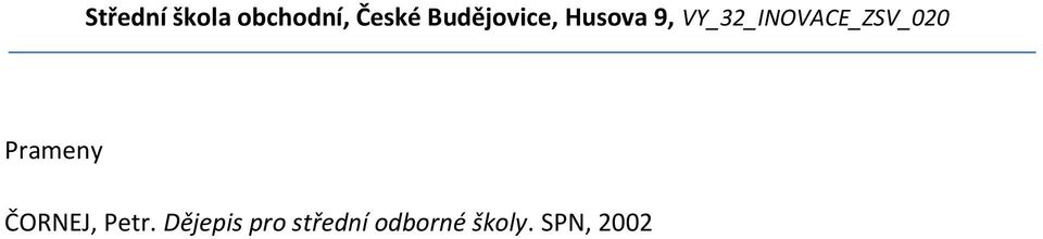 pro střední