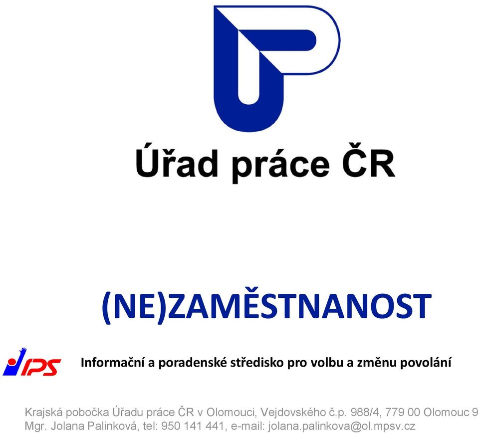 NE)ZAMĚSTNANOST Informační a poradenské středisko pro volbu a změnu  povolání - PDF Free Download