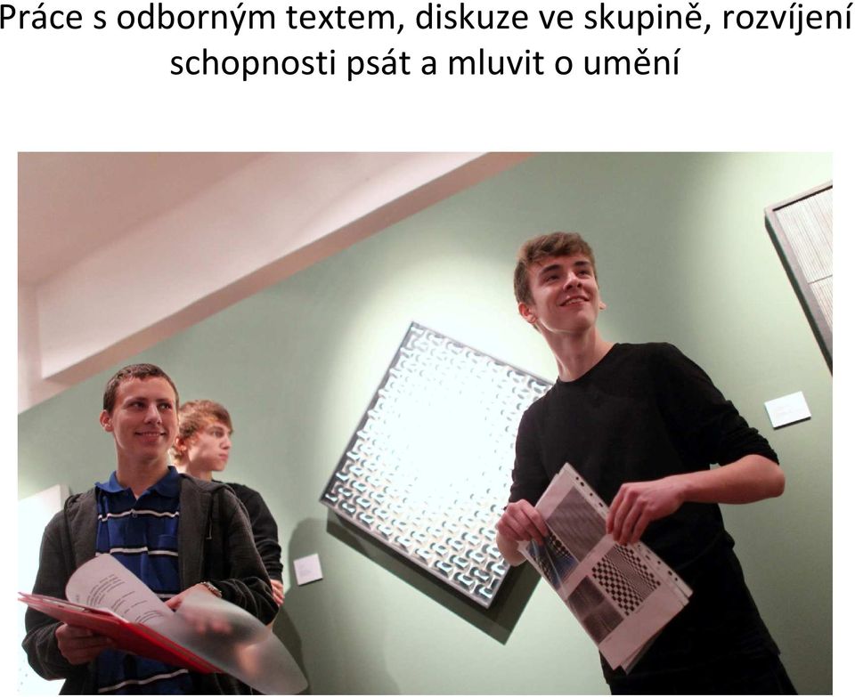 skupině, rozvíjení