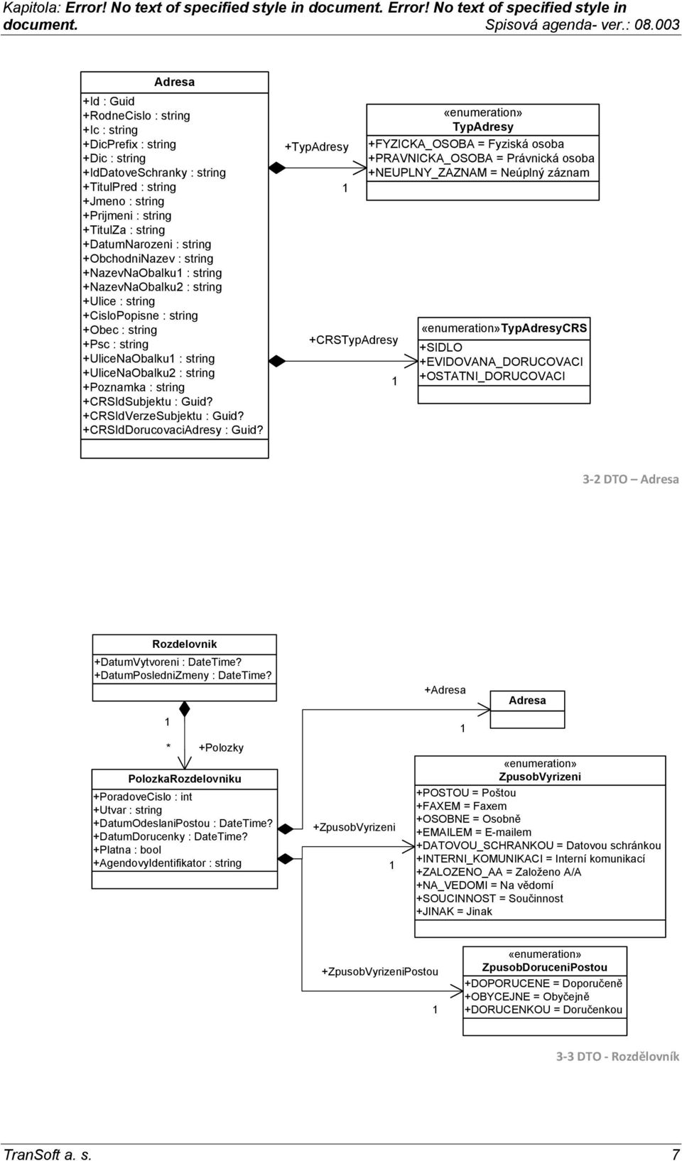 +UliceNaObalku2 : string +Poznamka : string +CRSIdSubjektu : Guid? +CRSIdVerzeSubjektu : Guid? +CRSIdDorucovaciAdresy : Guid?