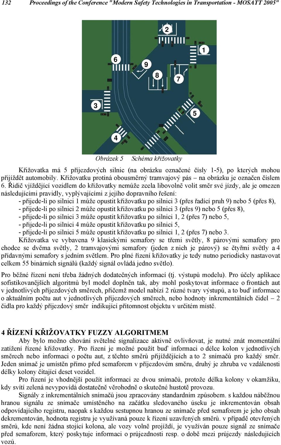 Řidič vjíždějící vozidlem do křižovatky nemůže zcela libovolně volit směr své jízdy, ale je omezen následujícími pravidly, vyplývajícími z jejího dopravního řešení: - přijede-li po silnici může