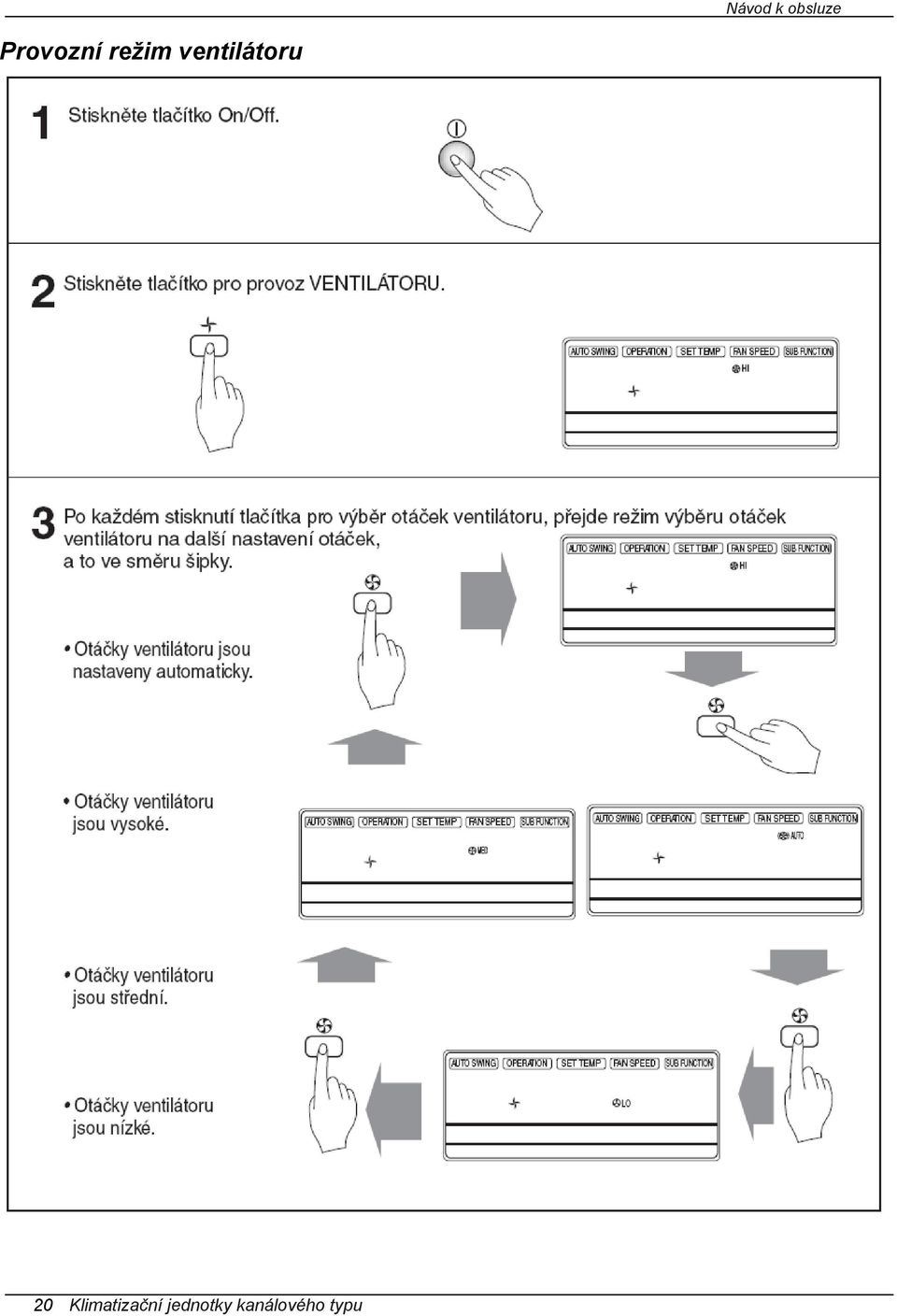 ventilátoru 20