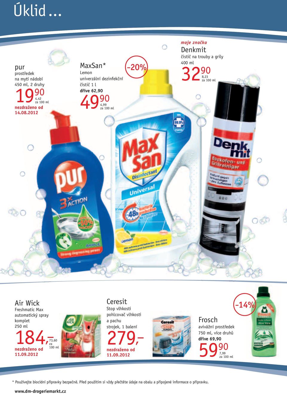 Wick Freshmatic Max automatický spray komplet 250 ml 184, 73,60 11.09.