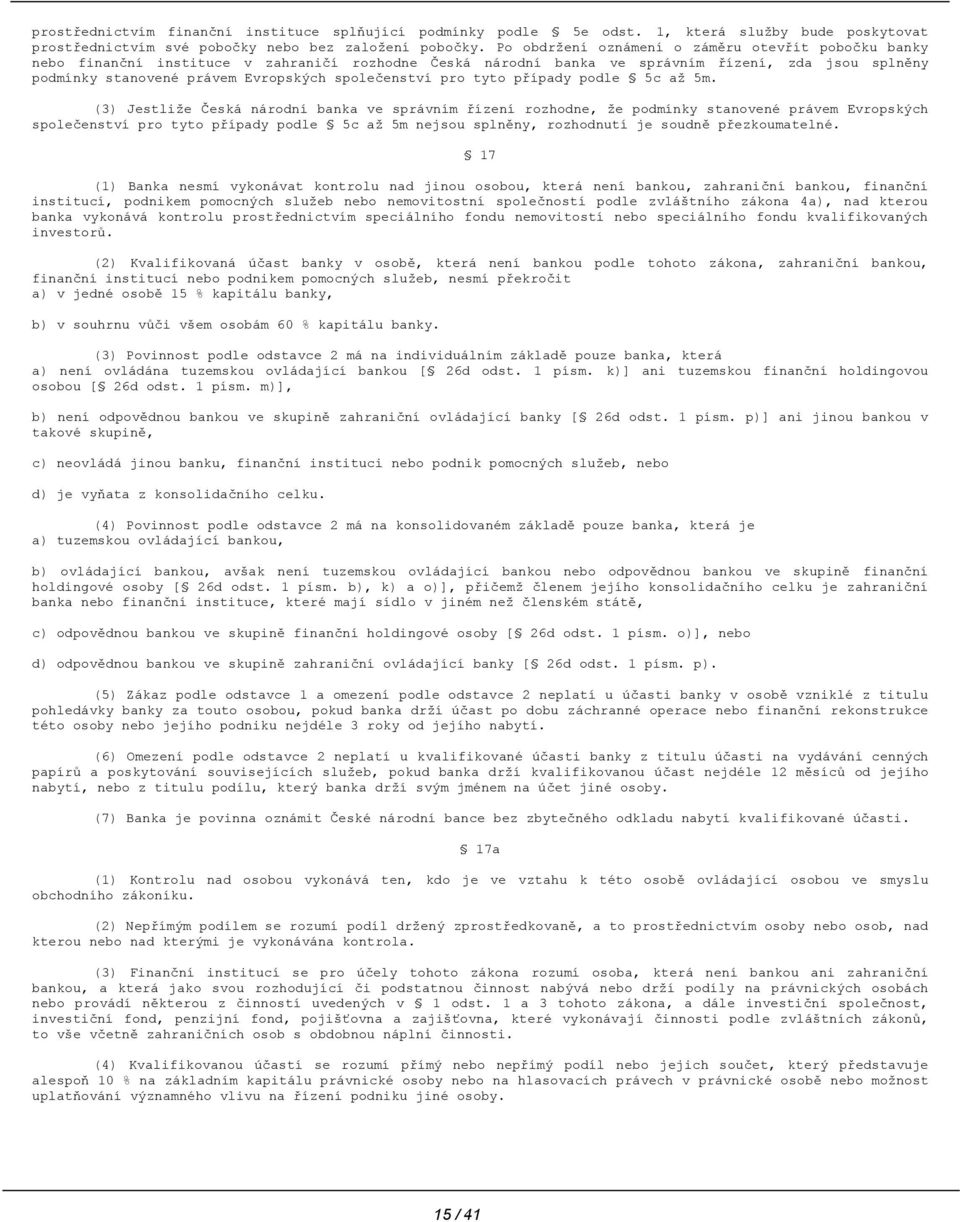 společenství pro tyto případy podle 5c až 5m.