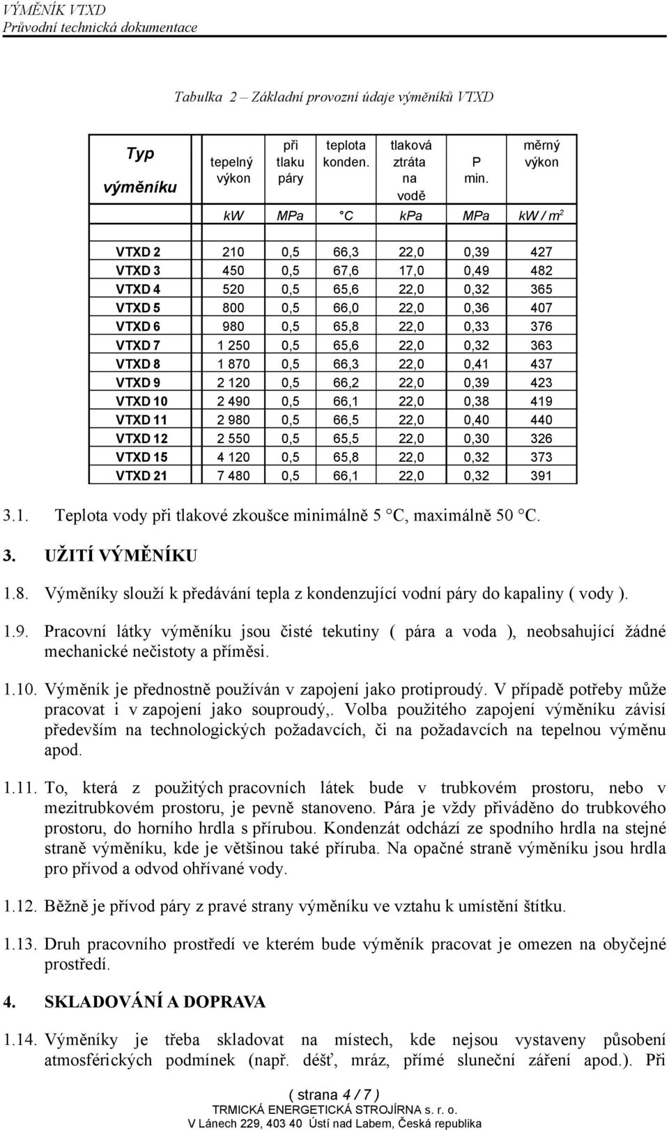 376 VTXD 7 1 250 0,5 65,6 22,0 0,32 363 VTXD 8 1 870 0,5 66,3 22,0 0,41 437 VTXD 9 2 120 0,5 66,2 22,0 0,39 423 VTXD 10 2 490 0,5 66,1 22,0 0,38 419 VTXD 11 2 980 0,5 66,5 22,0 0,40 440 VTXD 12 2 550