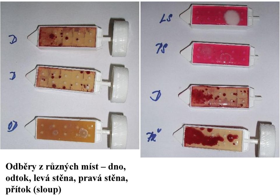 levá stěna, pravá