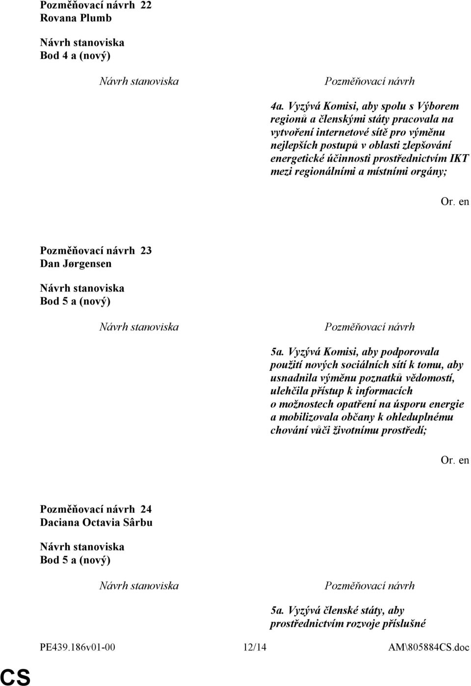 účinnosti prostřednictvím IKT mezi regionálními a místními orgány; 23 Dan Jørgensen Bod 5 a (nový) 5a.