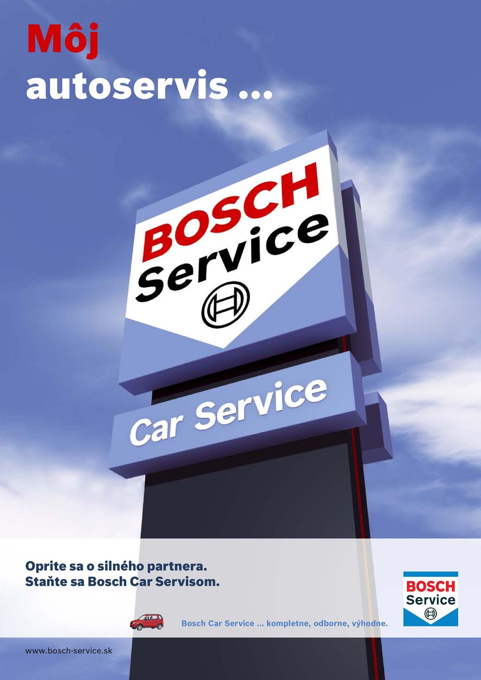 Staňte sa Bosch Car Servisom.